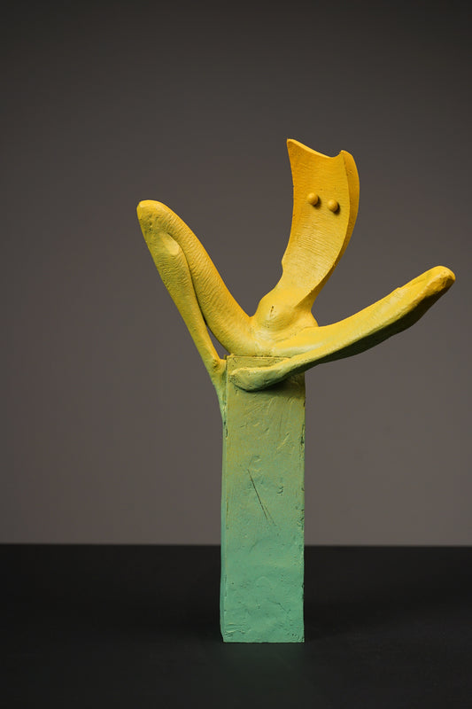 Seated Mademoiselle Sculpture by Soheyl Bastami - Unique Edition 16