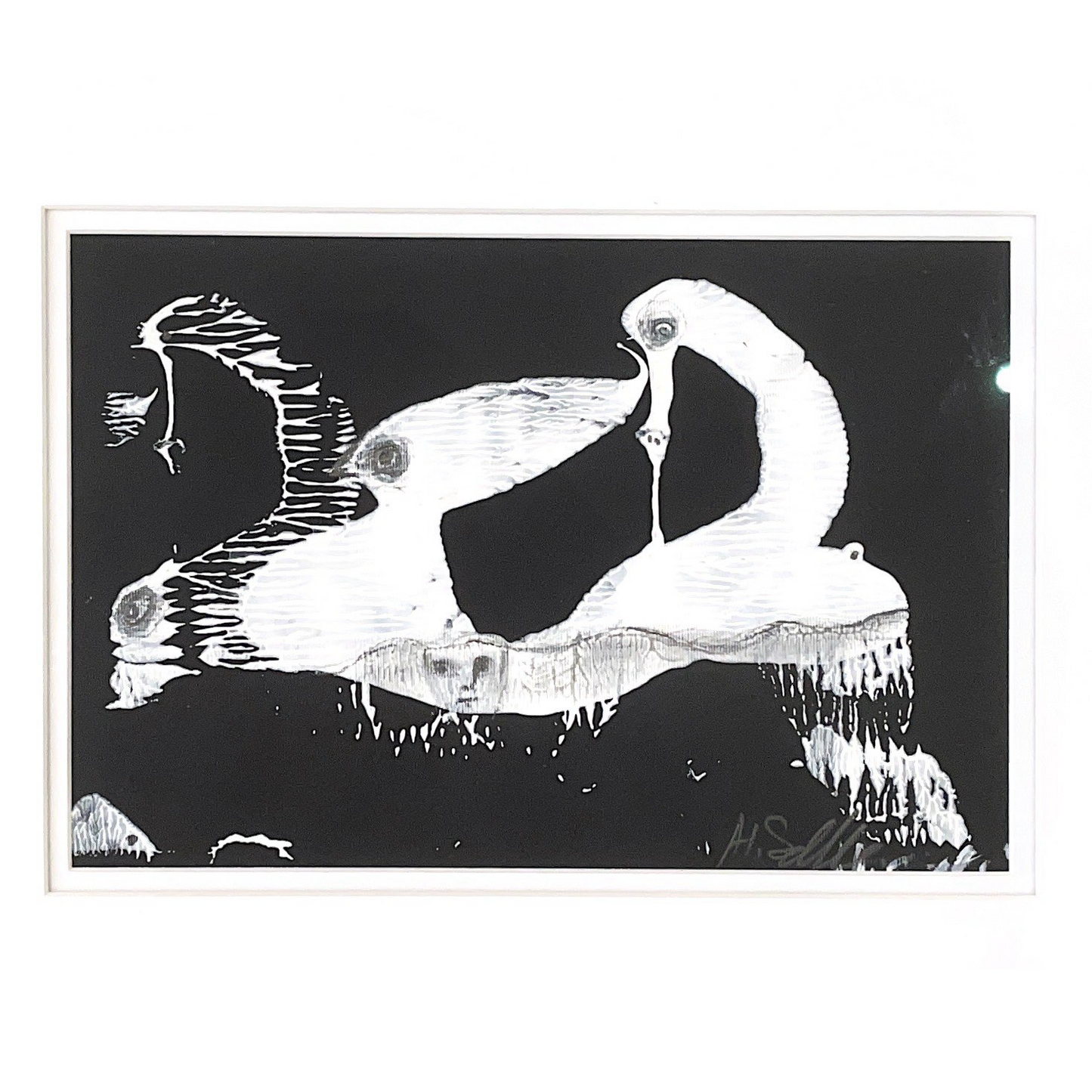 Ali S Painting (Gouache on paper)