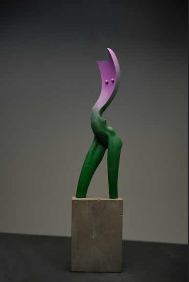Half-Leg Standing Mademoiselle Sculpture by Soheyl Bastami - Unique Edition 7