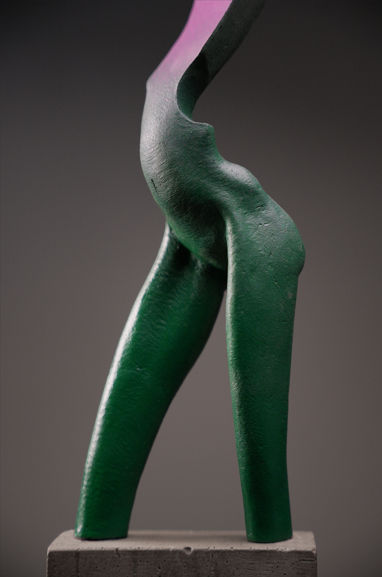 Half-Leg Standing Mademoiselle Sculpture by Soheyl Bastami - Unique Edition 7