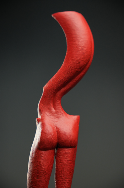 Simple Standing Mademoiselle Sculpture by Soheyl Bastami - Unique Edition 7