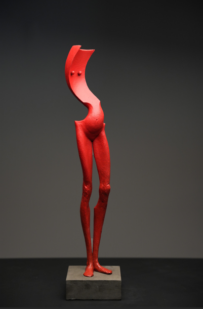 Simple Standing Mademoiselle Sculpture by Soheyl Bastami - Unique Edition 7