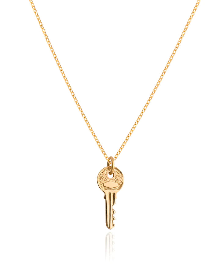Key Chain Necklace 18k gold by Tille