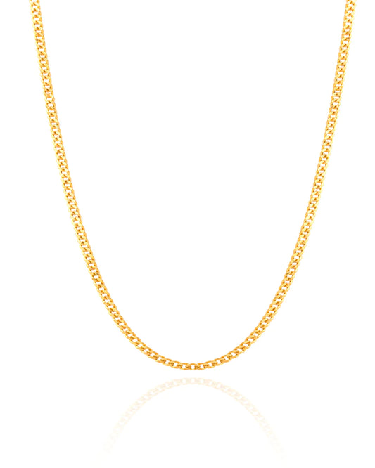 Curb Chain Necklace by Tille