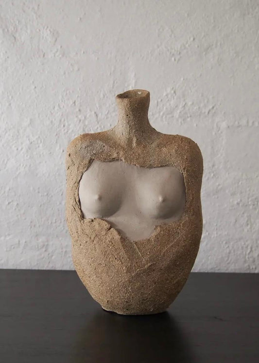 Ceramic Torso Vase from Zan Collection by TaraD (Model 01)