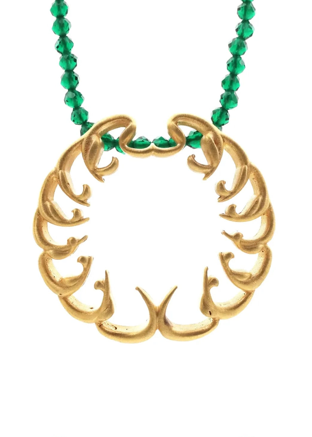 “Ee” Pendant — Geometry of Letters by Banafsheh Hemmati