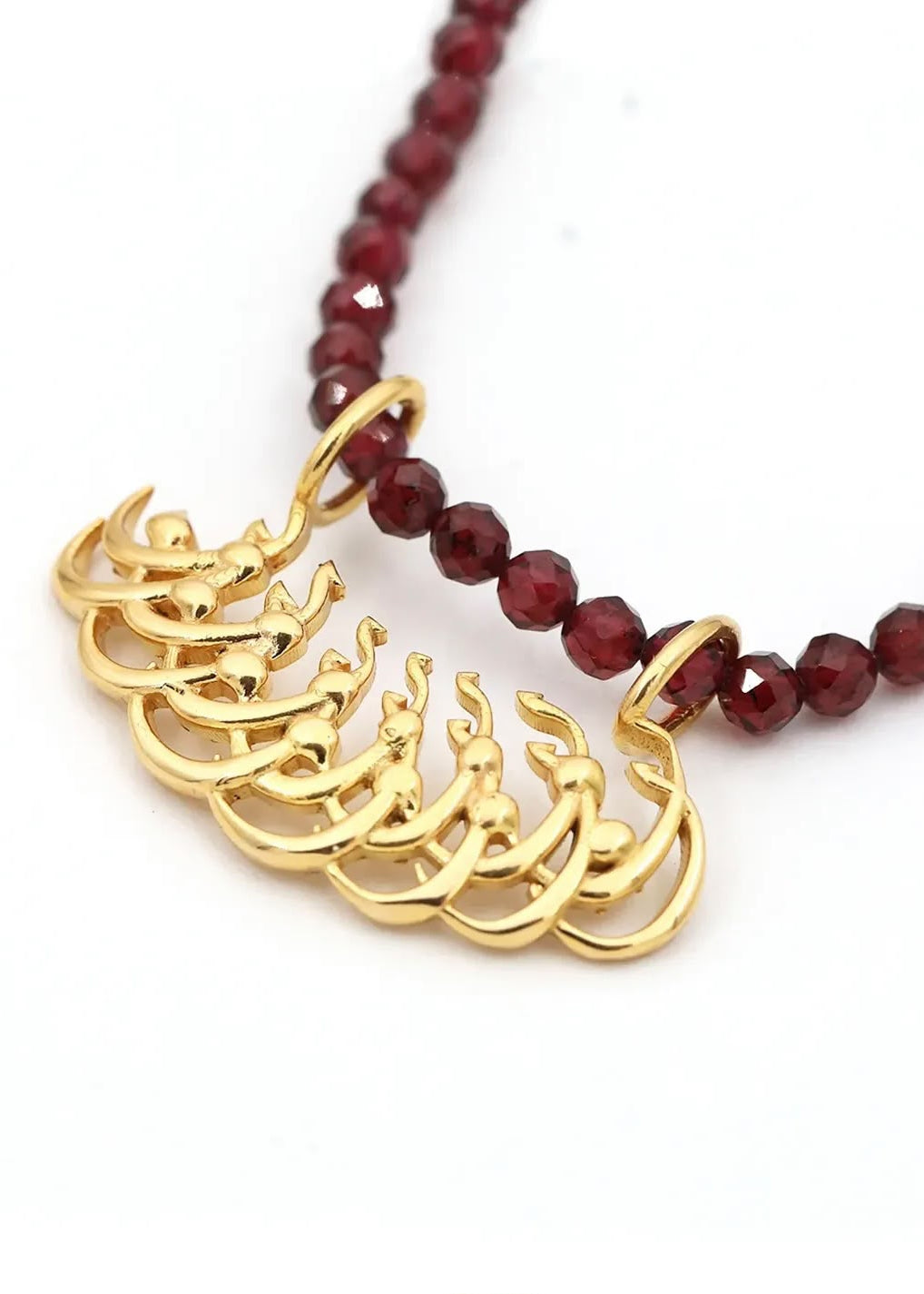 “N” Pendant - Geometry of Letters by Banafsheh Hemmati