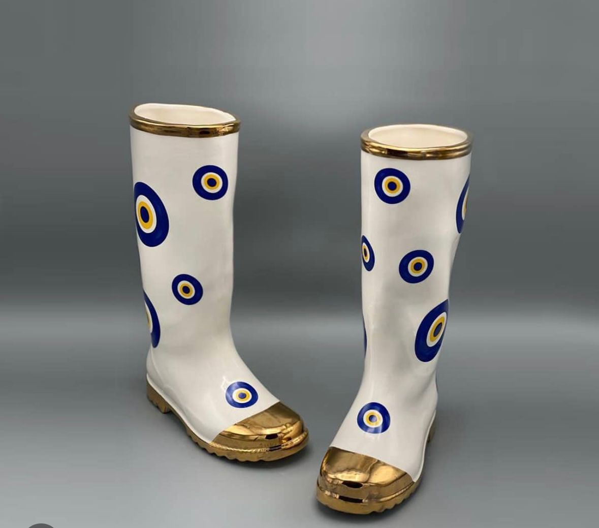 Jeyran Ceramic Boots/ Vase