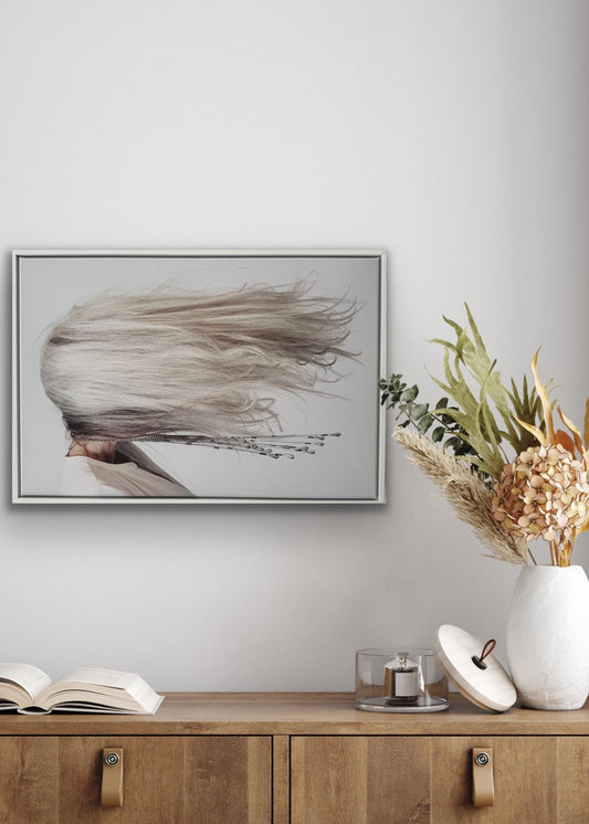 "Cindy World" Art Work by Nima Chaichi, Photograph on Canvas (18 × 26 in.)