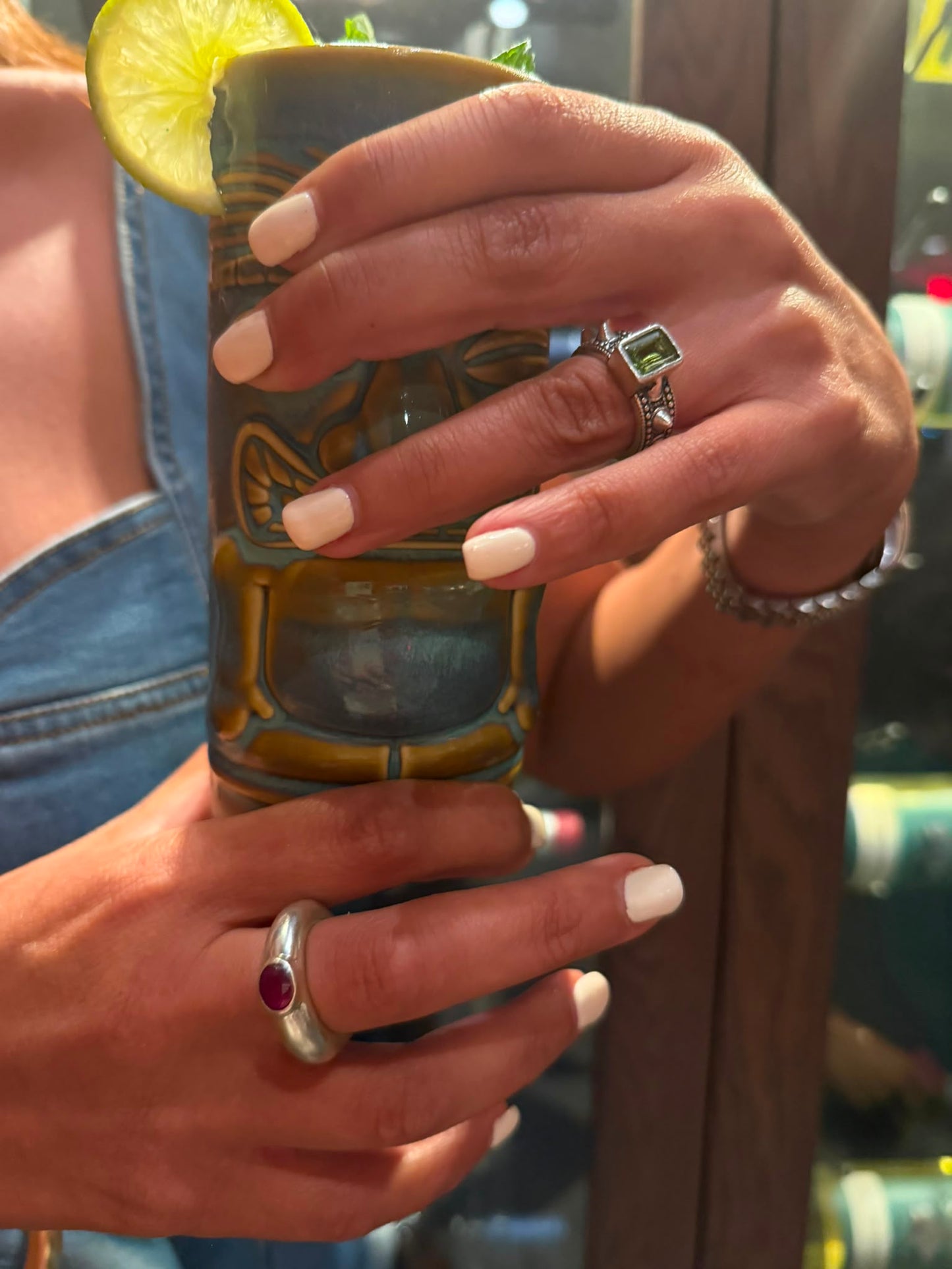 Handmade Silver Zebarjad Ring by Sun Nafissi