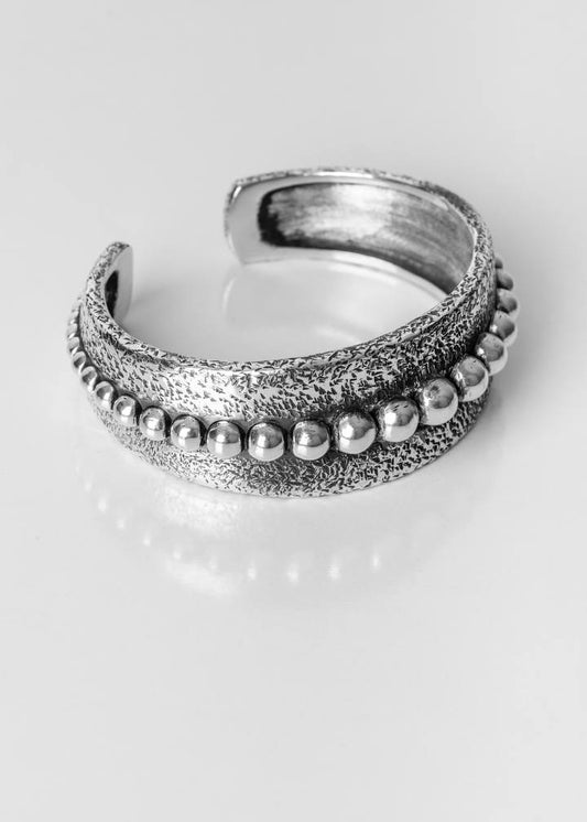 Silver "NEGADOR" Bracelet by Sun Nafissi