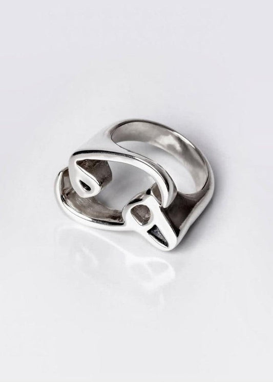 Handmade Silver "Hova" Ring by Sun Nafissi