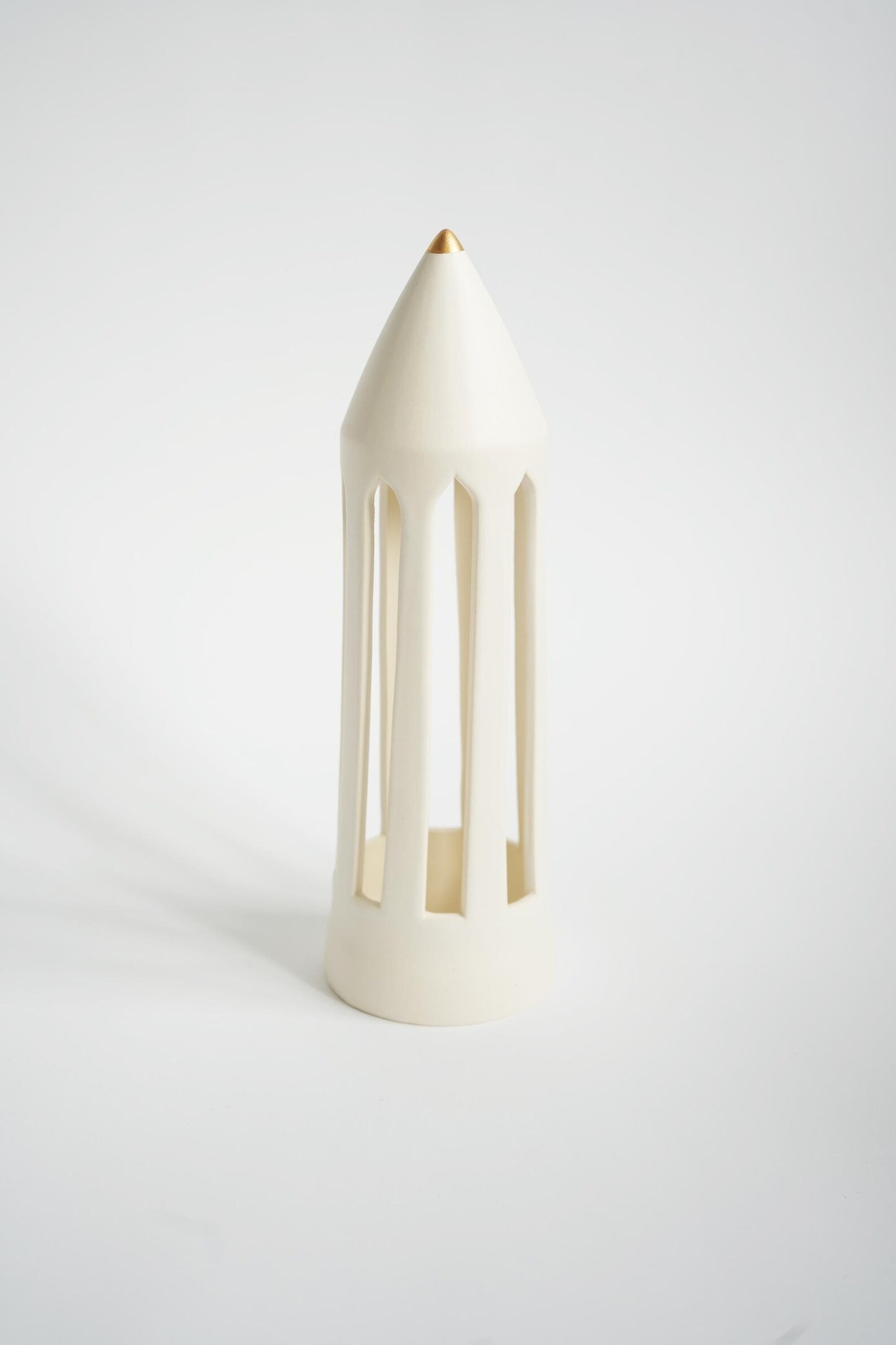 Sculptural Candle Holder Echoing Persian Architecture by  Sanaz Fehri