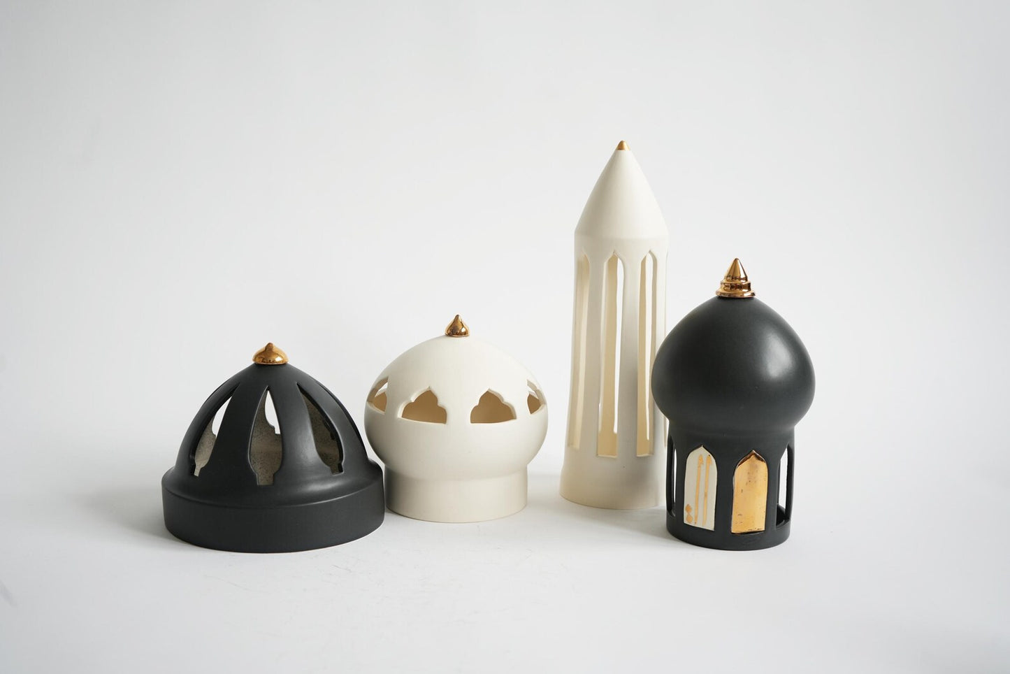 Sculptural Candle Holder Echoing Persian Architecture by  Sanaz Fehri