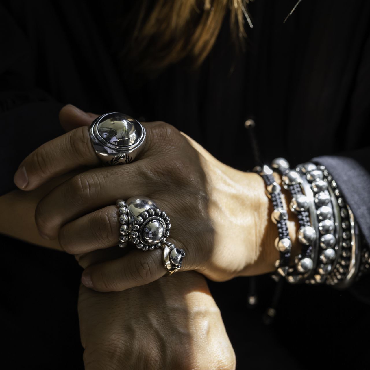 Handmade Silver "Rumi " Ring by Sun Nafissi