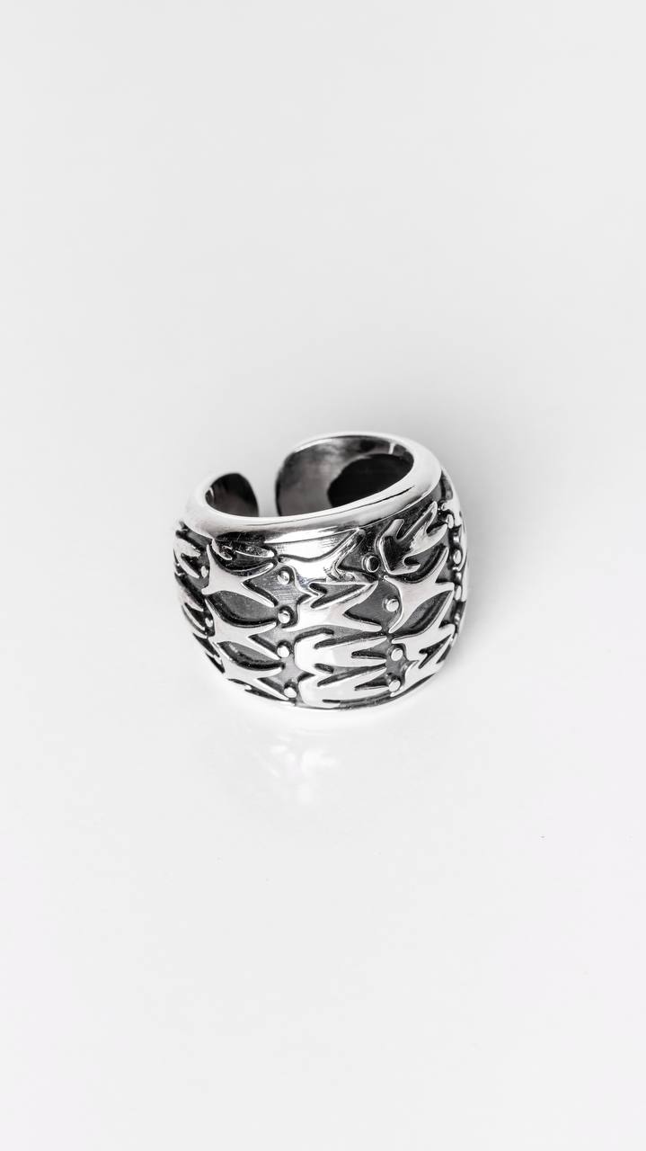 “Unity” Handmade Silver Ring by Sun Nafissi