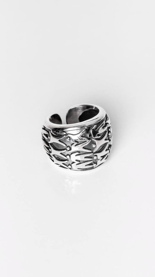 “Unity” Handmade Silver Ring by Sun Nafissi