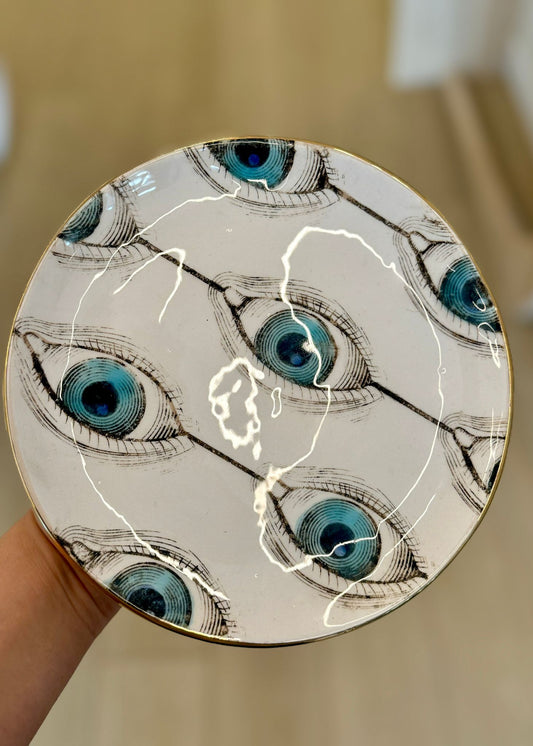 Rastin Eye Ceramic Plate