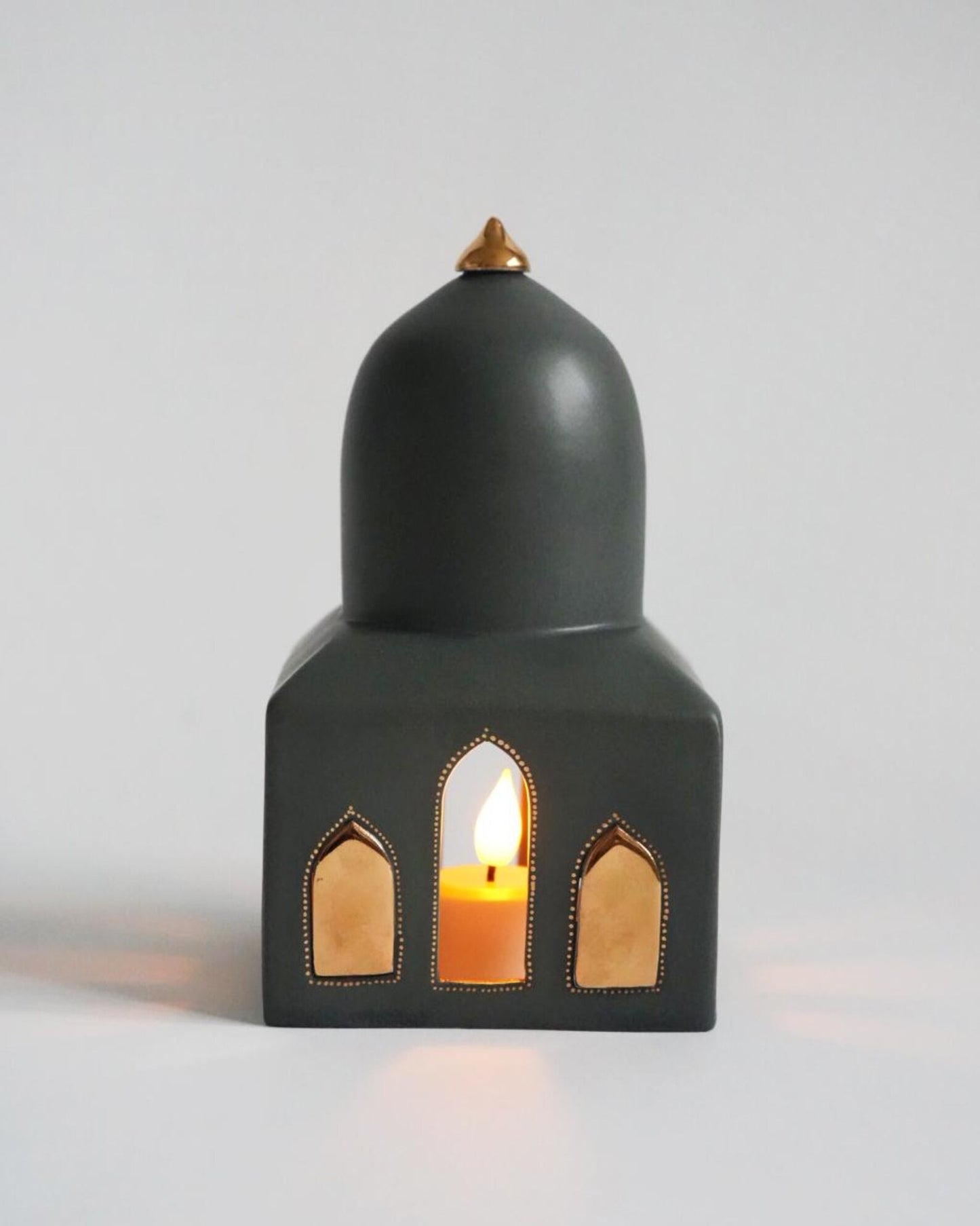 Sculptural Candle Holder Echoing Persian Architecture by  Sanaz Fehri