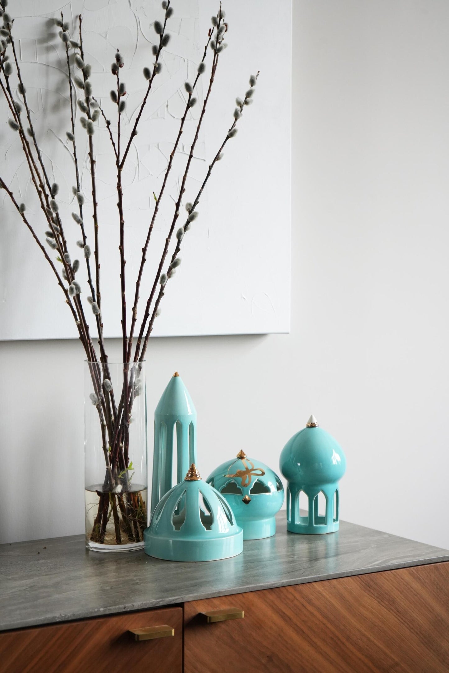 Sculptural Candle Holder Echoing Persian Architecture by  Sanaz Fehri