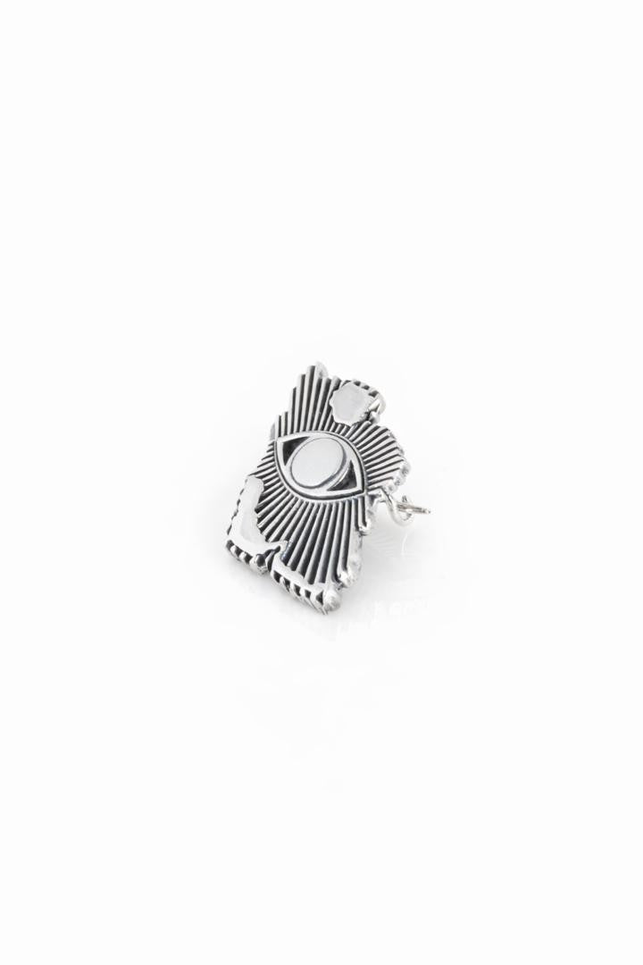 Handmade Silver "Iran" Brooch by Sun Nafissi