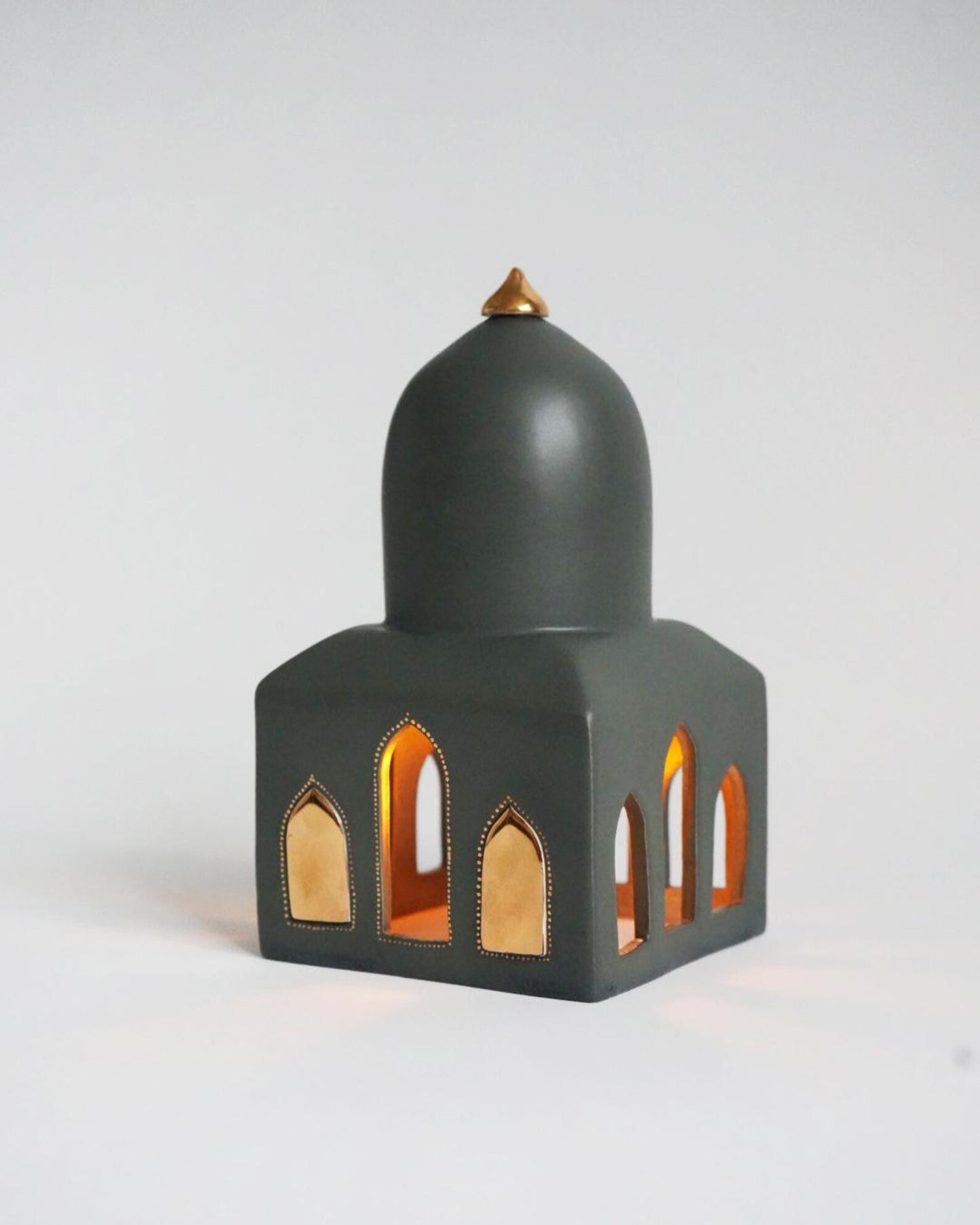 Sculptural Candle Holder Echoing Persian Architecture by  Sanaz Fehri