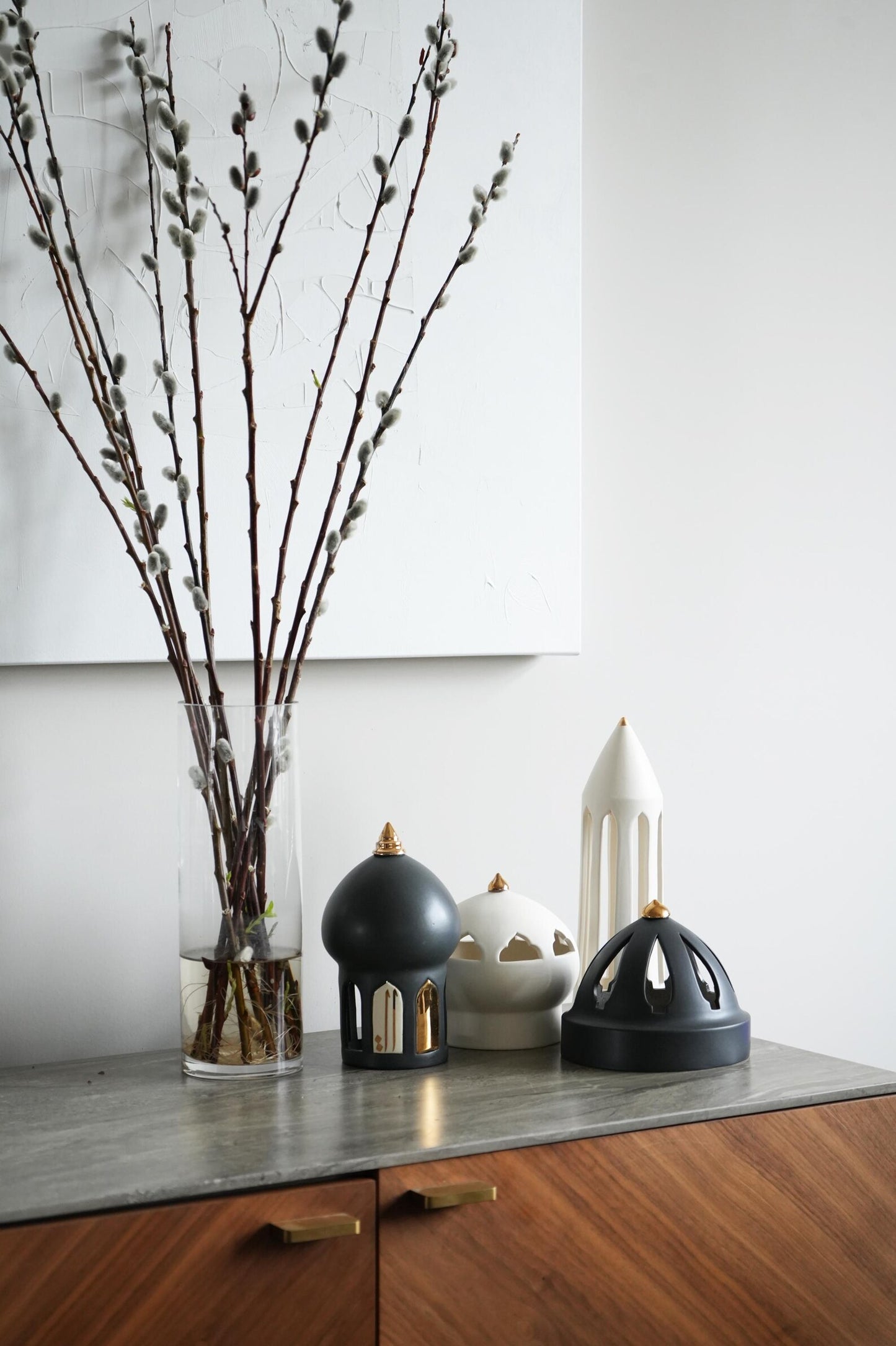 Sculptural Candle Holder Echoing Persian Architecture by  Sanaz Fehri