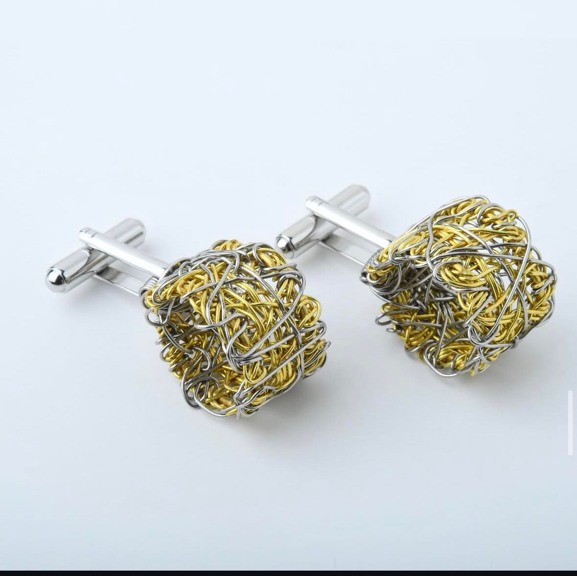 Cylinder Cufflinks by Sareh Ghomi