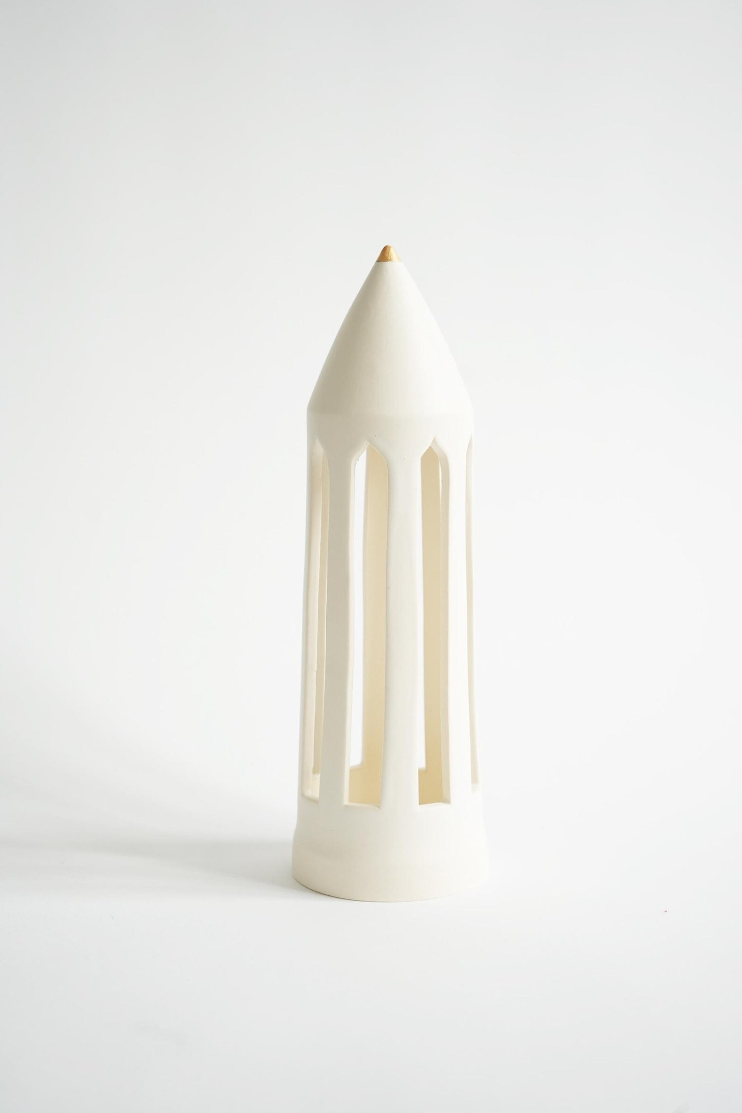 Sculptural Candle Holder Echoing Persian Architecture by  Sanaz Fehri