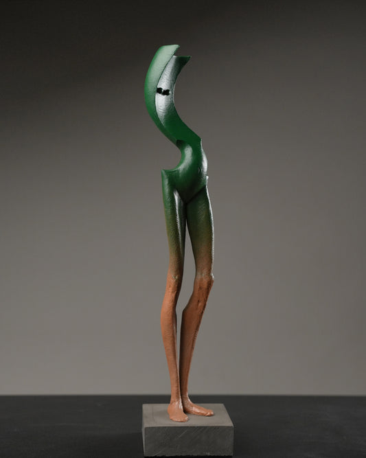 Simple Standing Mademoiselle Sculpture by Soheyl Bastami- Edition 6