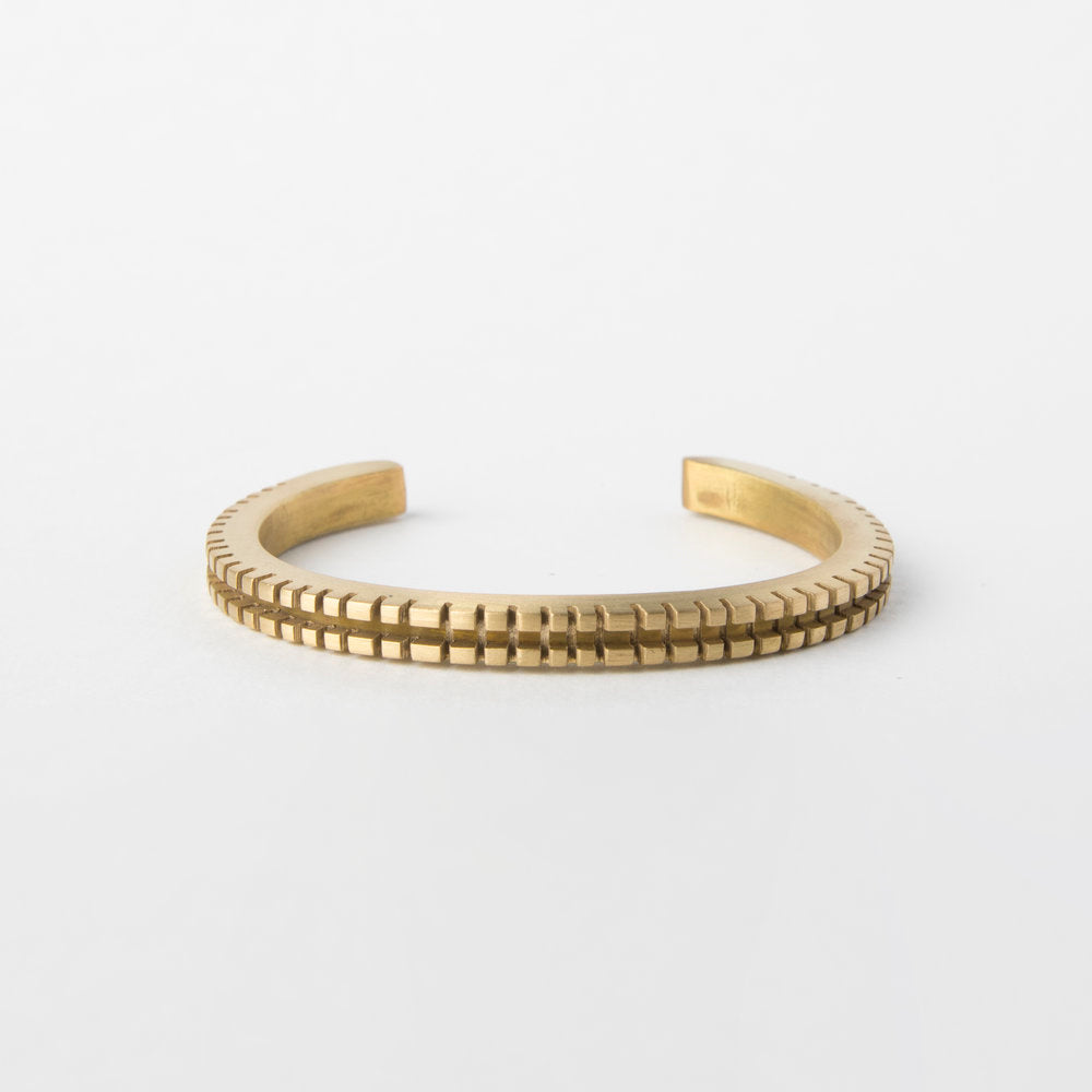 Sun Pasha cuff -8mm- brass