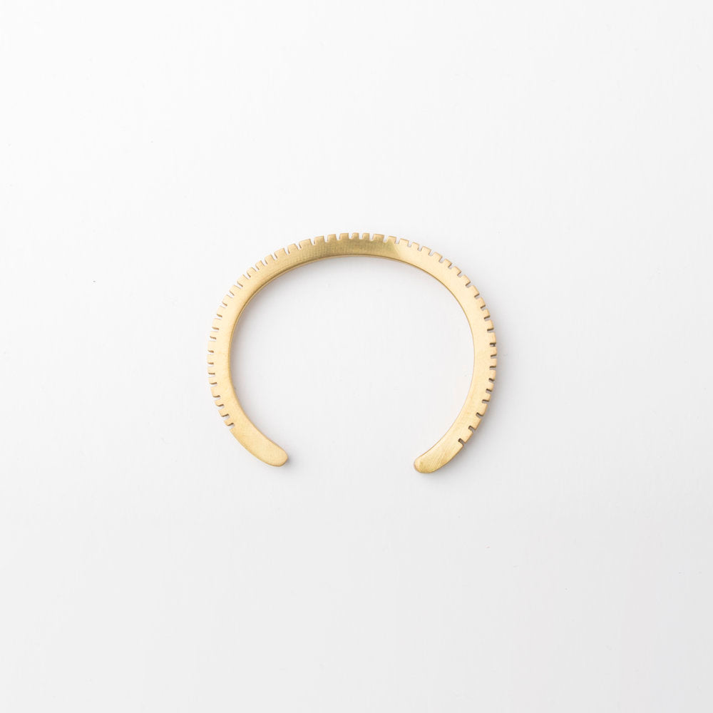 Sun Pasha cuff -8mm- brass