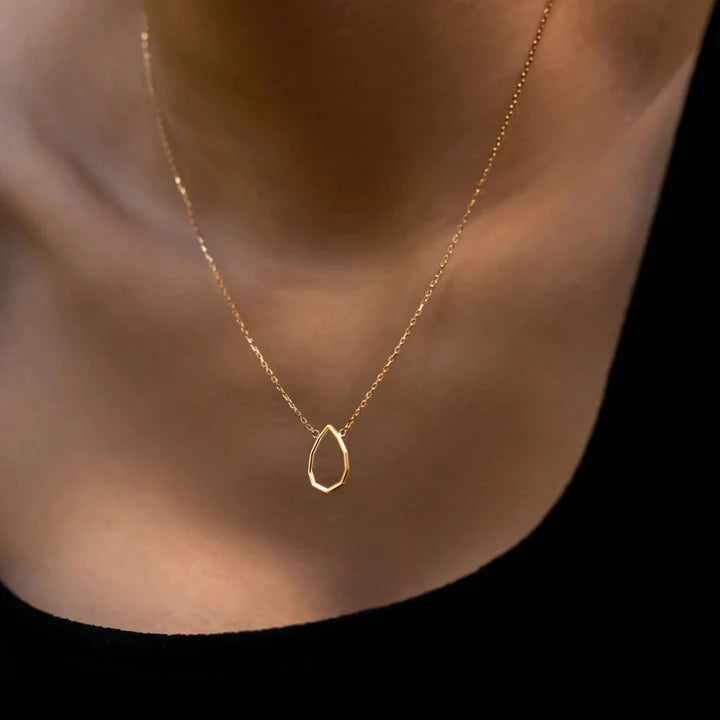 "Ash" Necklace 18k Gold by Tille