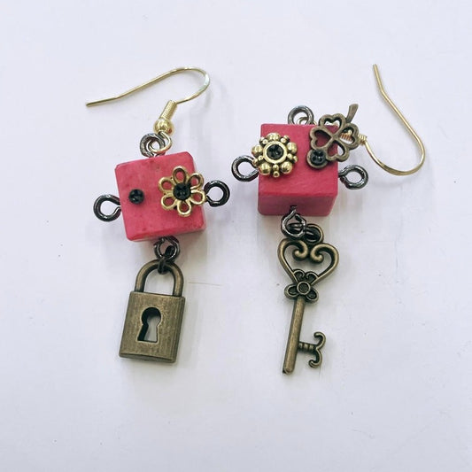 Woodbot Earrings by Foxy Collection