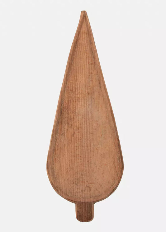 Medium Wooden Cedar Tray with Simple Edge